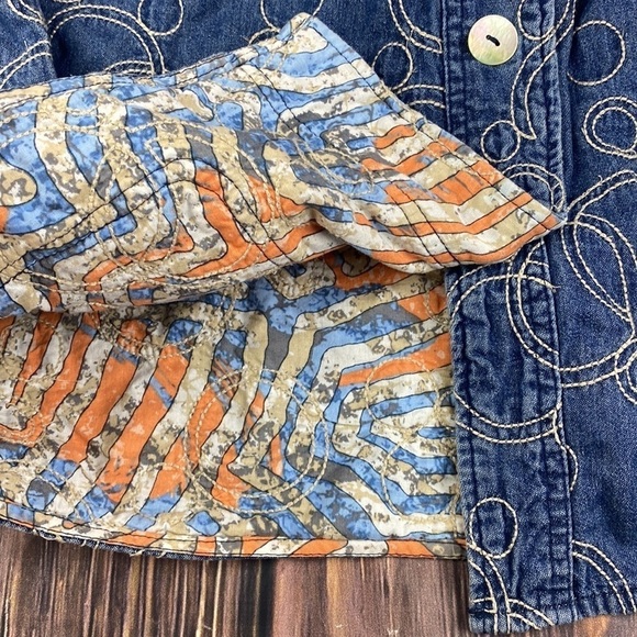 Multiples Jean Jacket- Size Small - Picture 3 of 8